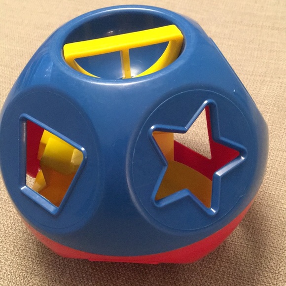 Tupperware Toys Tupperware Shape O Toy Sorting Learning Ball Poshmark
